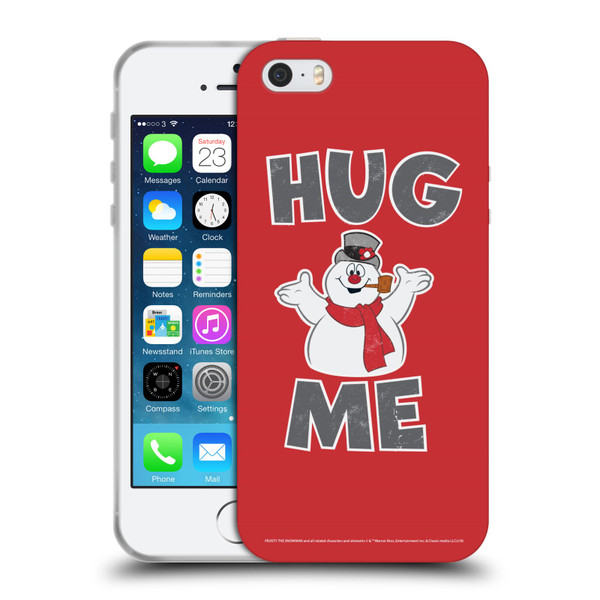 Frosty the Snowman Movie Key Art Hug Me Soft Gel Case for Apple iPhone 5 / 5s / iPhone SE 2016