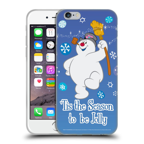 Frosty the Snowman Movie Key Art Season Soft Gel Case for Apple iPhone 6 / iPhone 6s
