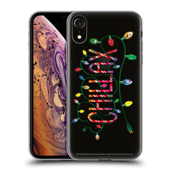 Frosty the Snowman Movie Key Art Chillax Soft Gel Case for Apple iPhone XR