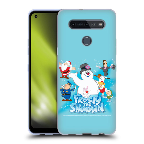 Frosty the Snowman Movie Key Art Group Soft Gel Case for LG K51S