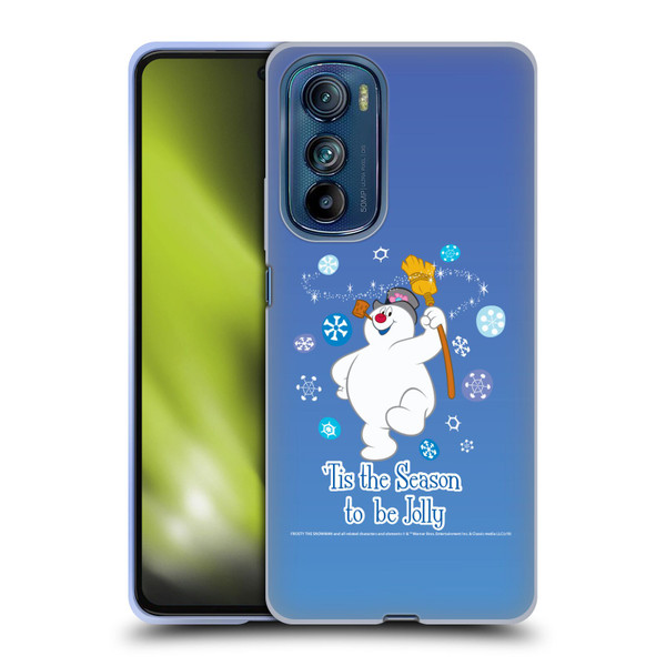 Frosty the Snowman Movie Key Art Season Soft Gel Case for Motorola Edge 30