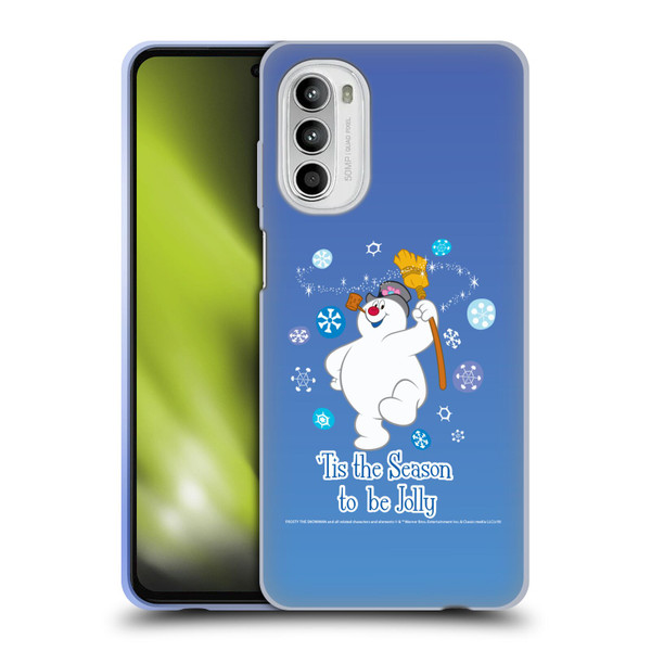Frosty the Snowman Movie Key Art Season Soft Gel Case for Motorola Moto G52