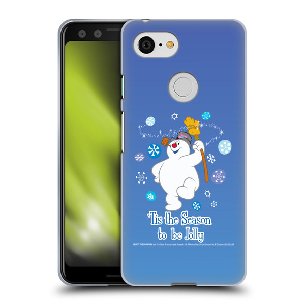 Frosty the Snowman Movie Key Art Season Soft Gel Case for Google Pixel 3