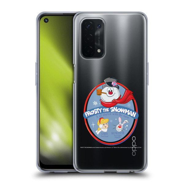 Frosty the Snowman Movie Key Art Frosty And Friends Soft Gel Case for OPPO A54 5G