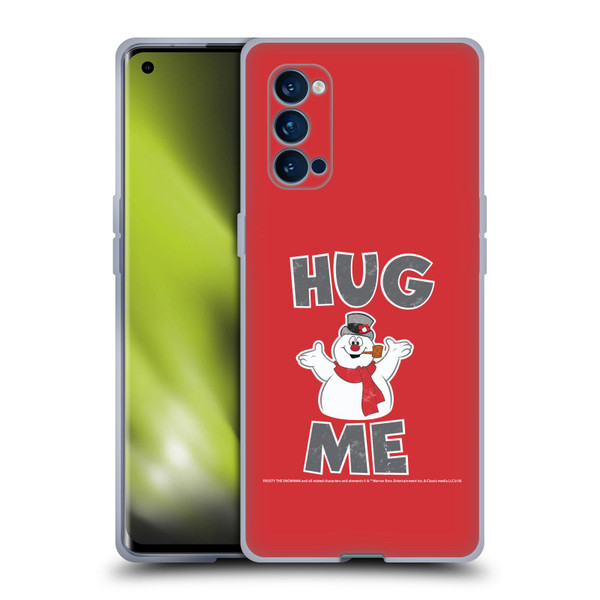 Frosty the Snowman Movie Key Art Hug Me Soft Gel Case for OPPO Reno 4 Pro 5G