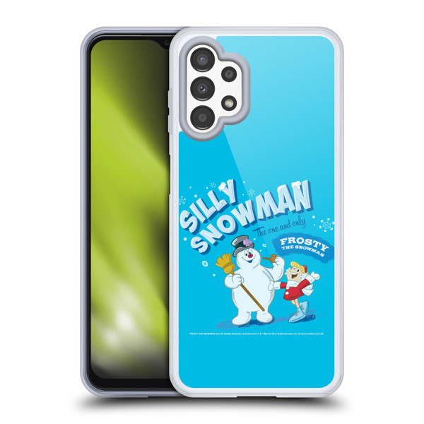 Frosty the Snowman Movie Key Art Silly Snowman Soft Gel Case for Samsung Galaxy A13 (2022)