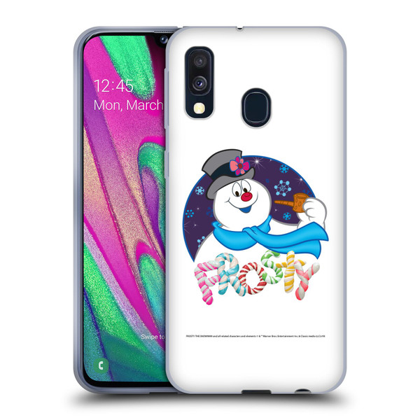 Frosty the Snowman Movie Key Art Frosty Soft Gel Case for Samsung Galaxy A40 (2019)