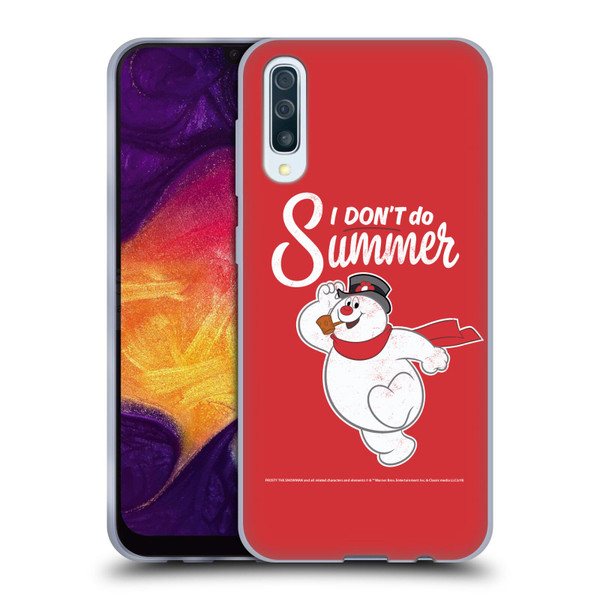 Frosty the Snowman Movie Key Art I Don't Do Summer Soft Gel Case for Samsung Galaxy A50/A30s (2019)