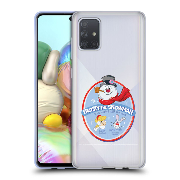Frosty the Snowman Movie Key Art Frosty And Friends Soft Gel Case for Samsung Galaxy A71 (2019)