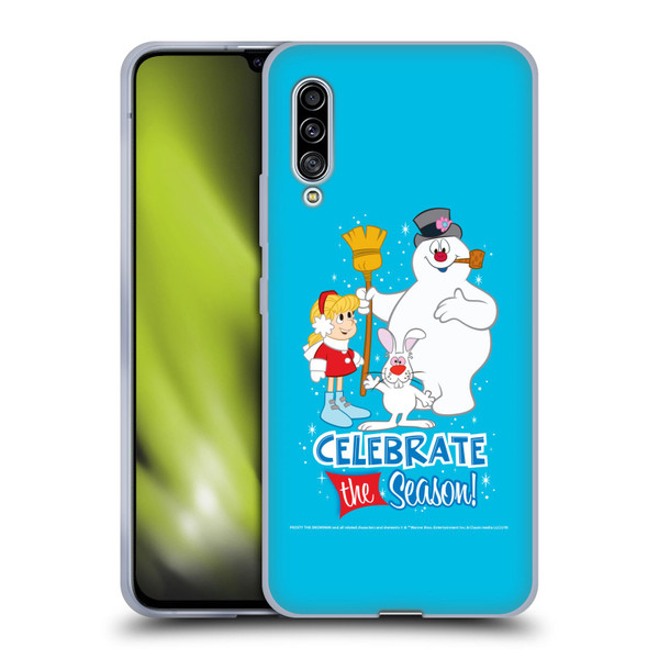 Frosty the Snowman Movie Key Art Celebrate Soft Gel Case for Samsung Galaxy A90 5G (2019)