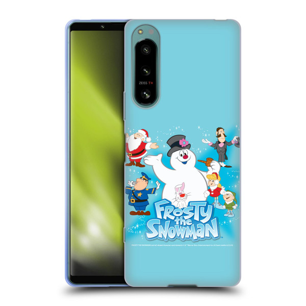 Frosty the Snowman Movie Key Art Group Soft Gel Case for Sony Xperia 5 IV