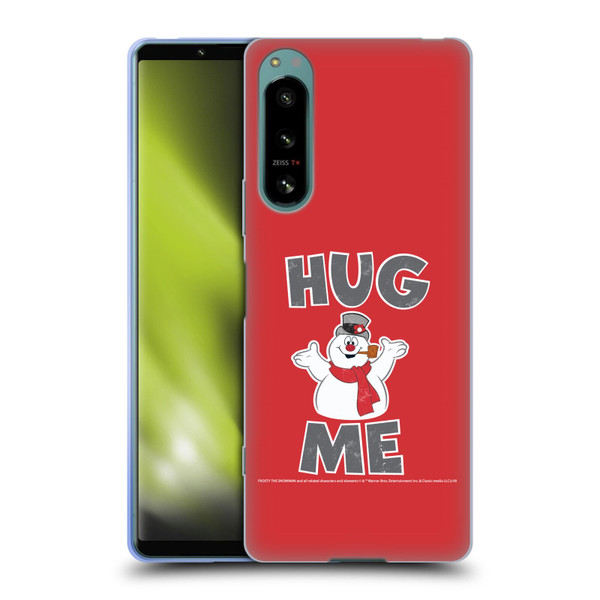 Frosty the Snowman Movie Key Art Hug Me Soft Gel Case for Sony Xperia 5 IV