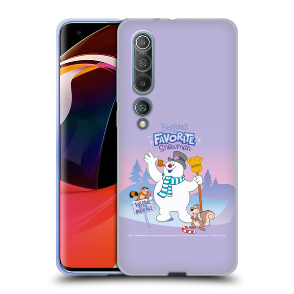 Frosty the Snowman Movie Key Art Favorite Snowman Soft Gel Case for Xiaomi Mi 10 5G / Mi 10 Pro 5G