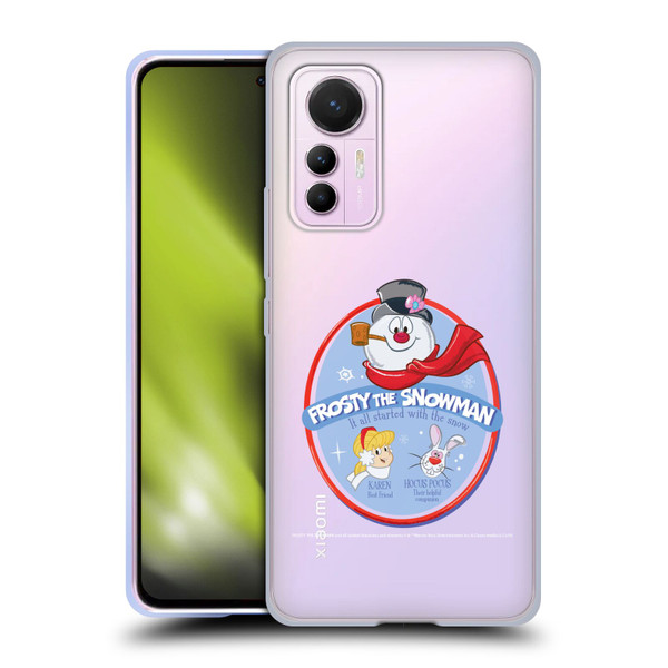 Frosty the Snowman Movie Key Art Frosty And Friends Soft Gel Case for Xiaomi 12 Lite