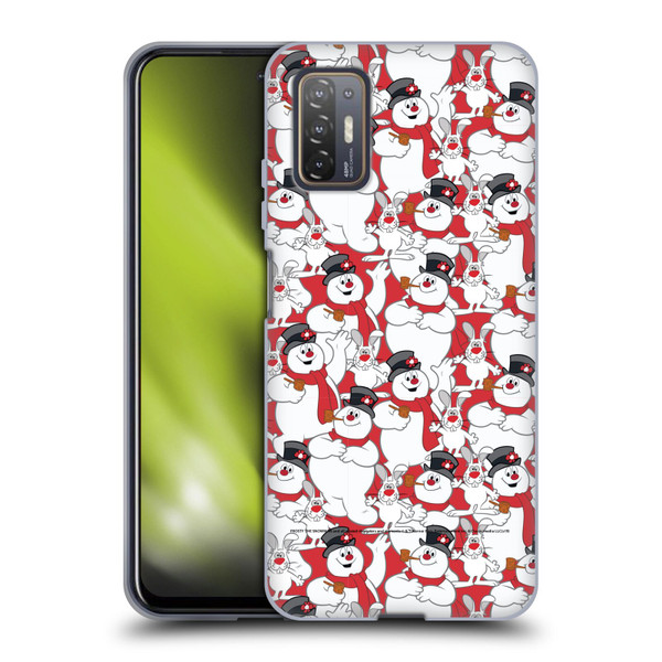 Frosty the Snowman Movie Patterns Pattern 4 Soft Gel Case for HTC Desire 21 Pro 5G