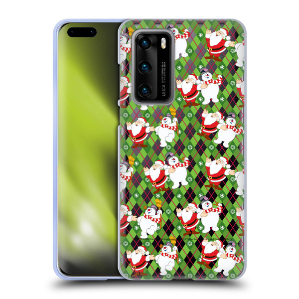 Frosty the Snowman Movie Patterns Pattern 2 Soft Gel Case for Huawei P40 5G