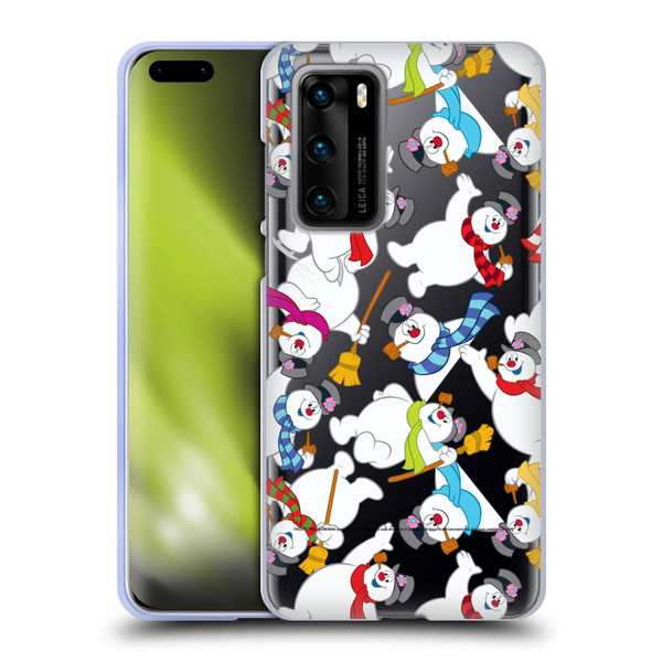 Frosty the Snowman Movie Patterns Pattern 3 Soft Gel Case for Huawei P40 5G