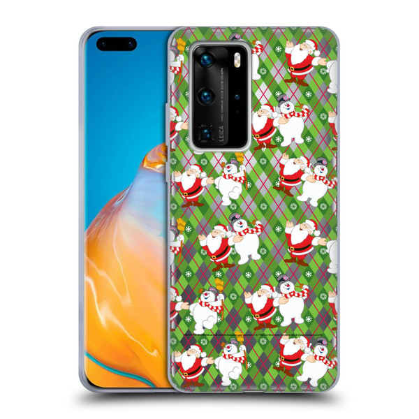 Frosty the Snowman Movie Patterns Pattern 2 Soft Gel Case for Huawei P40 Pro / P40 Pro Plus 5G