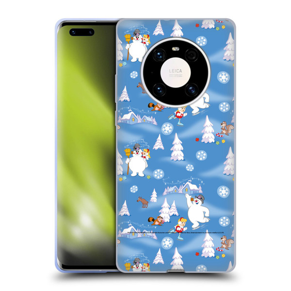 Frosty the Snowman Movie Patterns Pattern 6 Soft Gel Case for Huawei Mate 40 Pro 5G