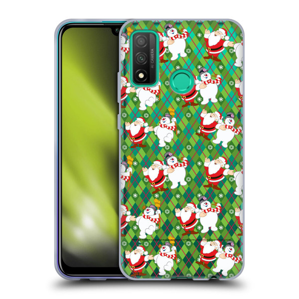 Frosty the Snowman Movie Patterns Pattern 2 Soft Gel Case for Huawei P Smart (2020)
