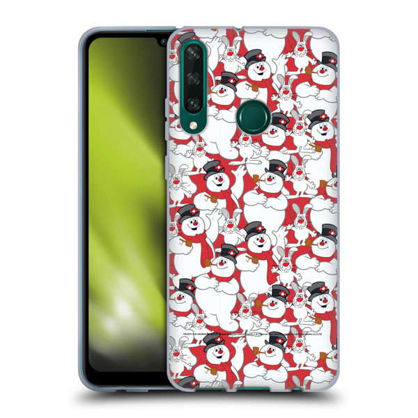 Frosty the Snowman Movie Patterns Pattern 4 Soft Gel Case for Huawei Y6p