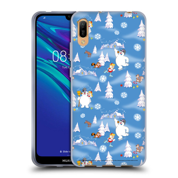 Frosty the Snowman Movie Patterns Pattern 6 Soft Gel Case for Huawei Y6 Pro (2019)