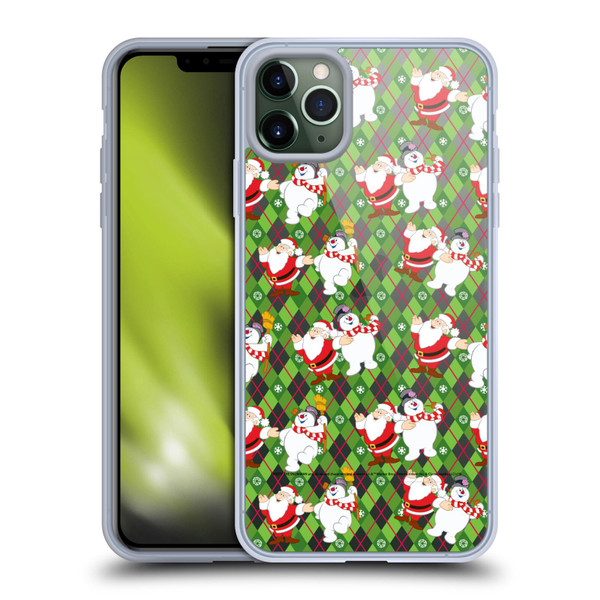 Frosty the Snowman Movie Patterns Pattern 2 Soft Gel Case for Apple iPhone 11 Pro Max