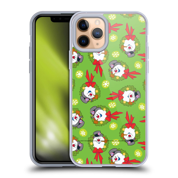 Frosty the Snowman Movie Patterns Pattern 5 Soft Gel Case for Apple iPhone 11 Pro