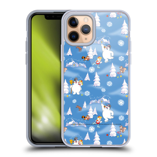Frosty the Snowman Movie Patterns Pattern 6 Soft Gel Case for Apple iPhone 11 Pro