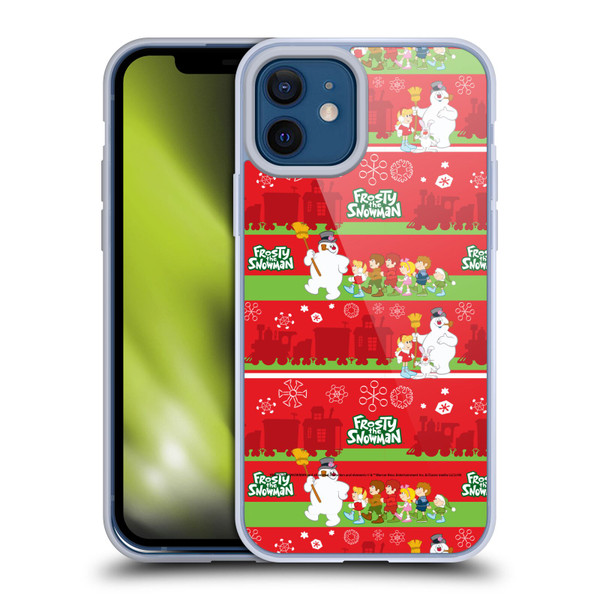 Frosty the Snowman Movie Patterns Pattern 1 Soft Gel Case for Apple iPhone 12 / iPhone 12 Pro