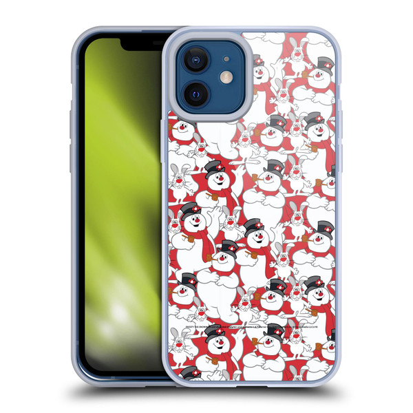 Frosty the Snowman Movie Patterns Pattern 4 Soft Gel Case for Apple iPhone 12 / iPhone 12 Pro