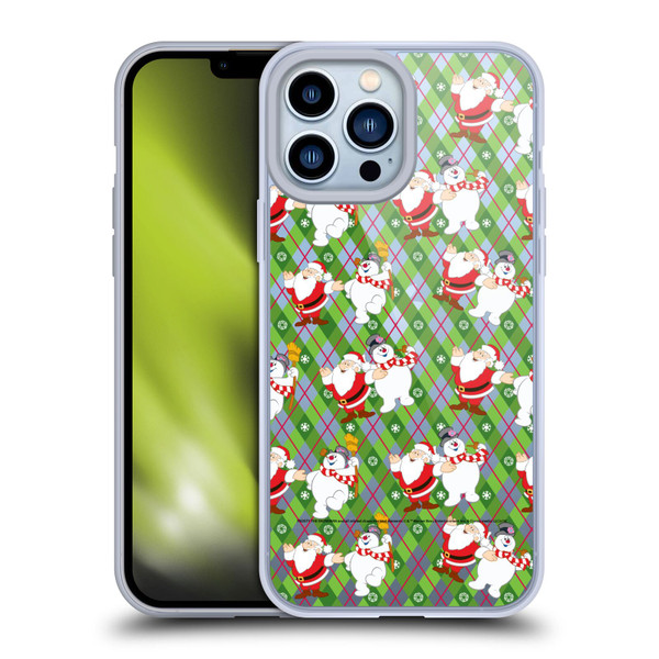 Frosty the Snowman Movie Patterns Pattern 2 Soft Gel Case for Apple iPhone 13 Pro Max