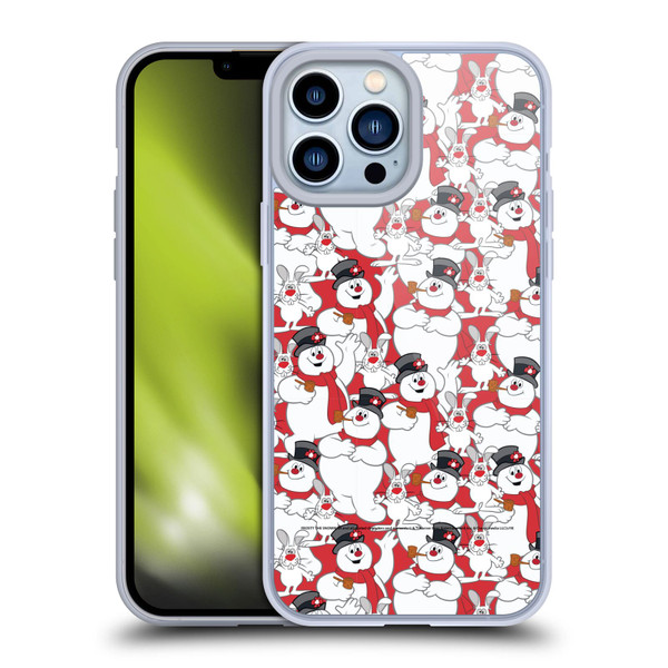 Frosty the Snowman Movie Patterns Pattern 4 Soft Gel Case for Apple iPhone 13 Pro Max