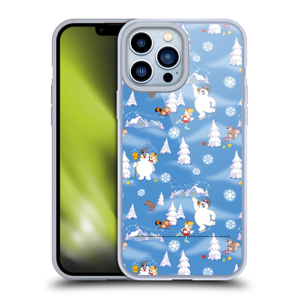 Frosty the Snowman Movie Patterns Pattern 6 Soft Gel Case for Apple iPhone 13 Pro Max