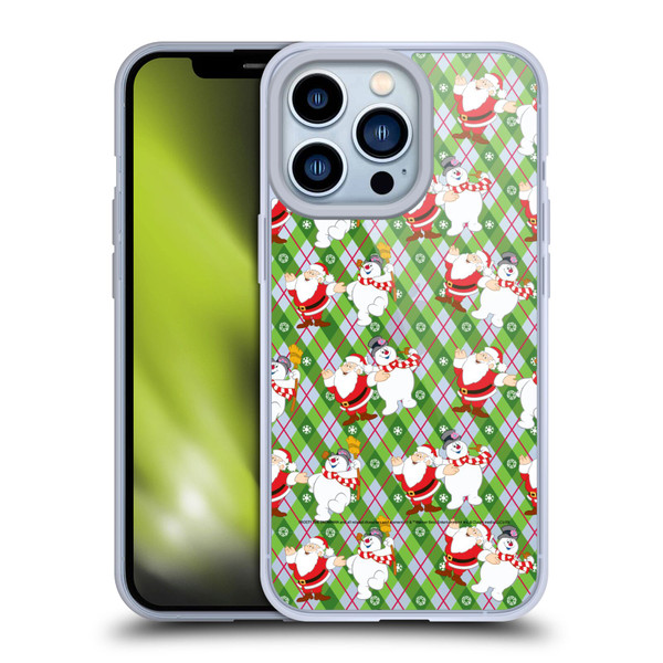 Frosty the Snowman Movie Patterns Pattern 2 Soft Gel Case for Apple iPhone 13 Pro