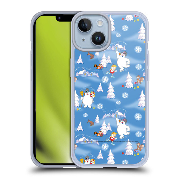 Frosty the Snowman Movie Patterns Pattern 6 Soft Gel Case for Apple iPhone 14