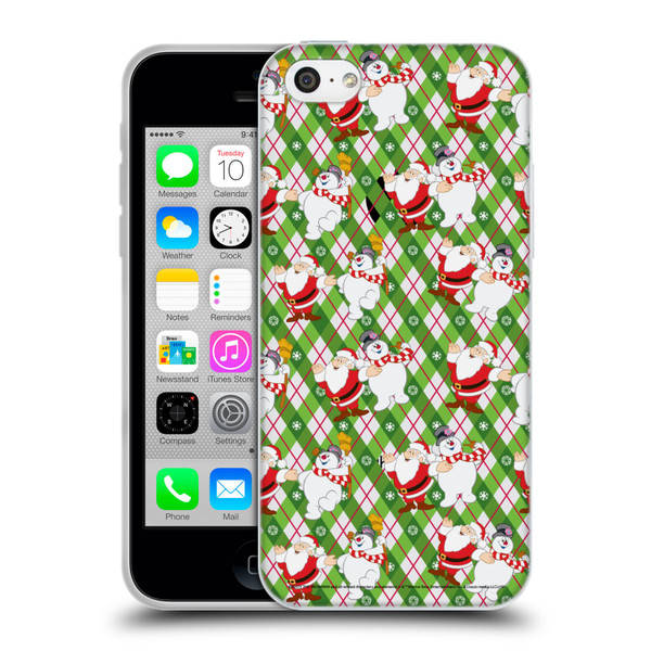Frosty the Snowman Movie Patterns Pattern 2 Soft Gel Case for Apple iPhone 5c