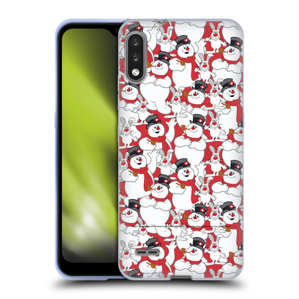 Frosty the Snowman Movie Patterns Pattern 4 Soft Gel Case for LG K22