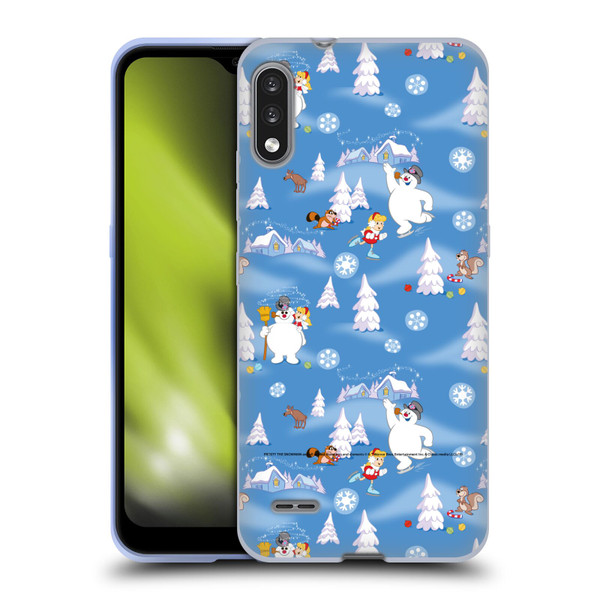 Frosty the Snowman Movie Patterns Pattern 6 Soft Gel Case for LG K22