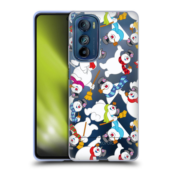 Frosty the Snowman Movie Patterns Pattern 3 Soft Gel Case for Motorola Edge 30