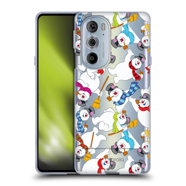 Frosty the Snowman Movie Patterns Pattern 3 Soft Gel Case for Motorola Edge X30