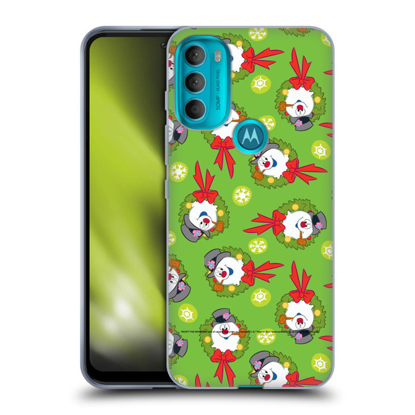 Frosty the Snowman Movie Patterns Pattern 5 Soft Gel Case for Motorola Moto G71 5G