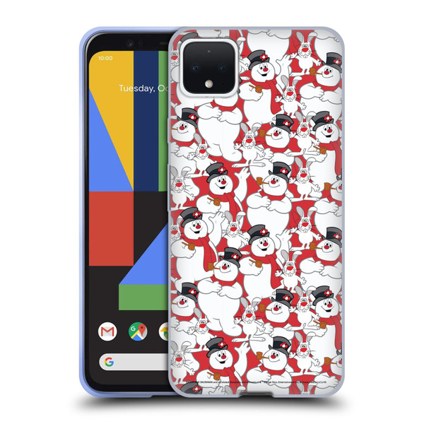 Frosty the Snowman Movie Patterns Pattern 4 Soft Gel Case for Google Pixel 4 XL