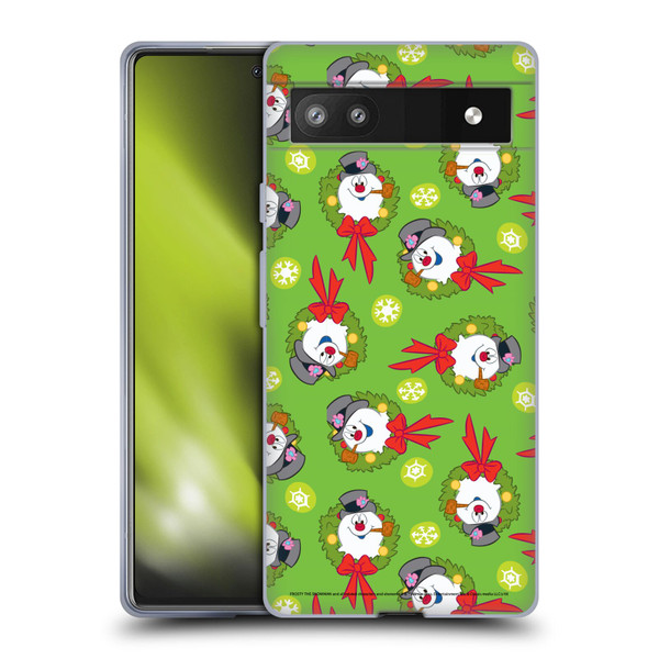 Frosty the Snowman Movie Patterns Pattern 5 Soft Gel Case for Google Pixel 6a