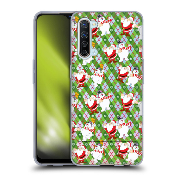 Frosty the Snowman Movie Patterns Pattern 2 Soft Gel Case for OPPO Find X2 Lite 5G