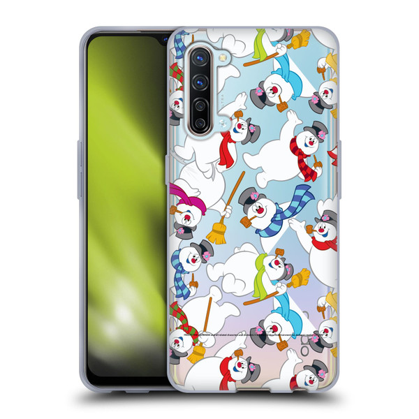 Frosty the Snowman Movie Patterns Pattern 3 Soft Gel Case for OPPO Find X2 Lite 5G