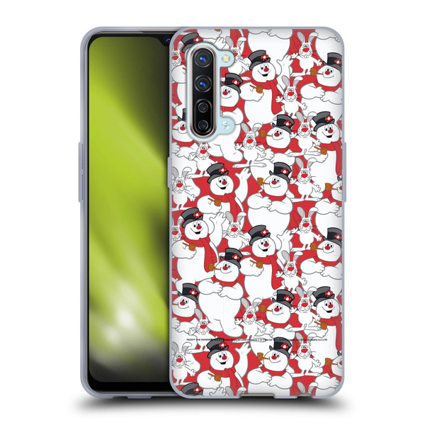 Frosty the Snowman Movie Patterns Pattern 4 Soft Gel Case for OPPO Find X2 Lite 5G