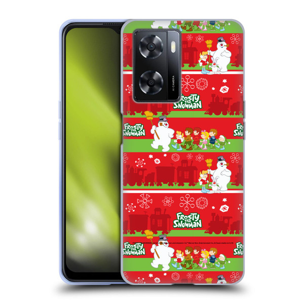 Frosty the Snowman Movie Patterns Pattern 1 Soft Gel Case for OPPO A57s