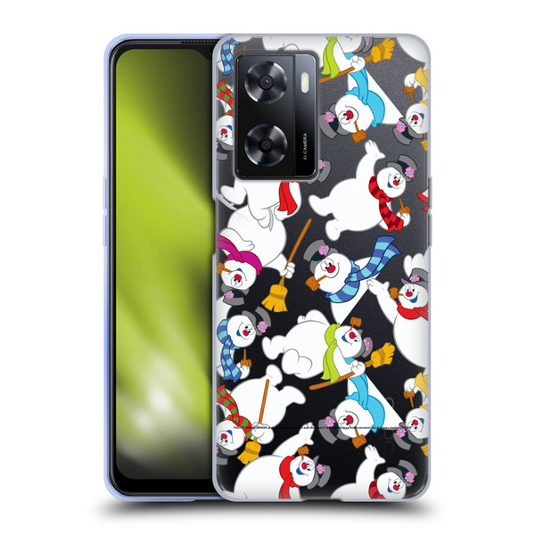 Frosty the Snowman Movie Patterns Pattern 3 Soft Gel Case for OPPO A57s