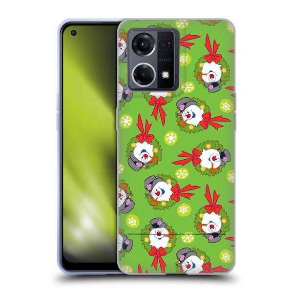 Frosty the Snowman Movie Patterns Pattern 5 Soft Gel Case for OPPO Reno8 4G